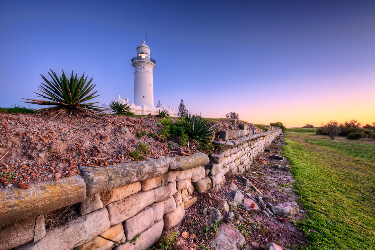 A photo of Macquarie Lighthouse at Vaucluse