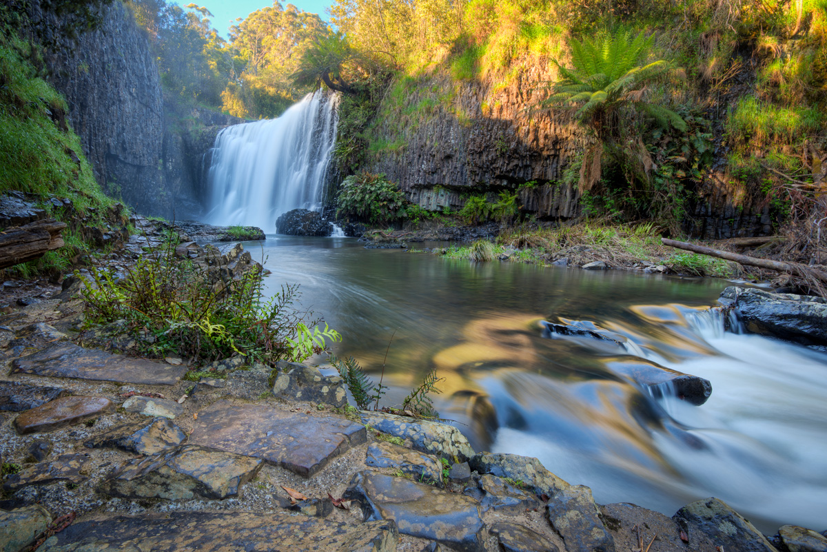 Guide Falls near Burnie in the North-West of Tasmania